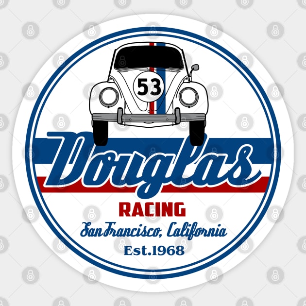 Douglas racing Sticker by carloj1956